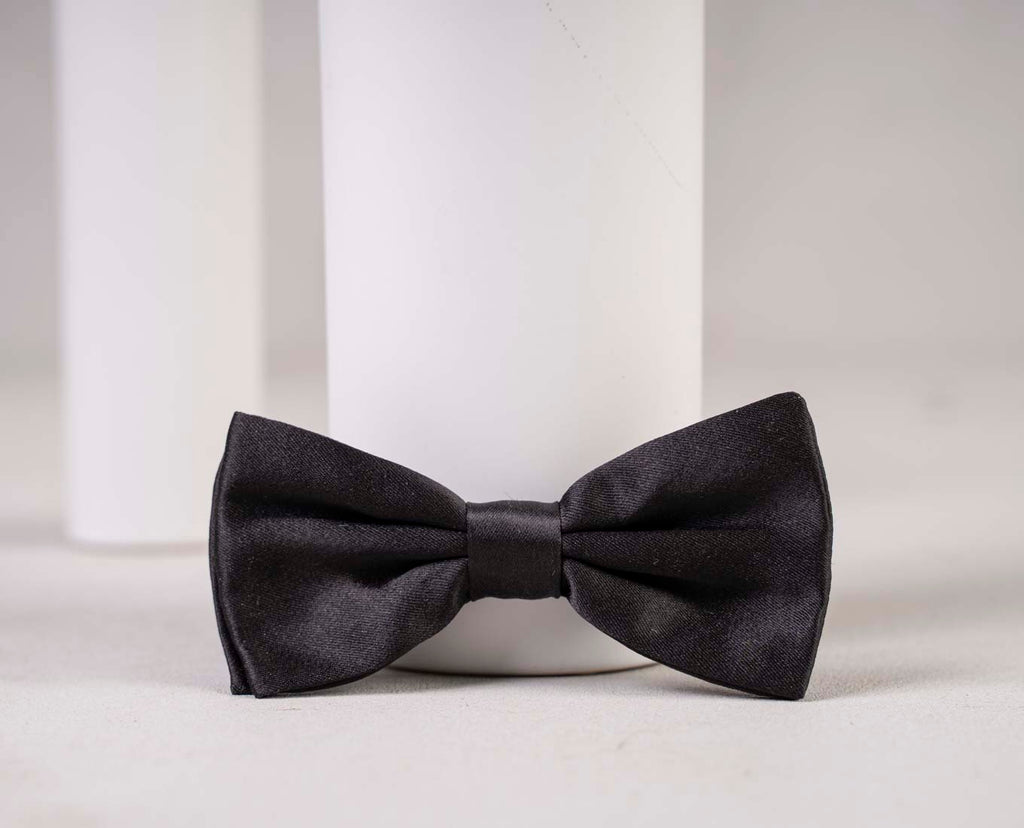 black silk bow tie paolo albizzati