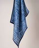 Bandana Twill Silk - Blue and White Paisley Print