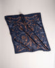 Bandana Twill Silk - Blue and Brown
