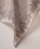 Bandana Scarf - Brown Printed Dots Cotton