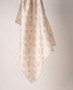 Bandana Scarf Twill Silk - Yellow Floral Print