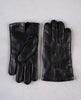 Handmade Lambskin Leather Gloves with Cashmere Lining - Black