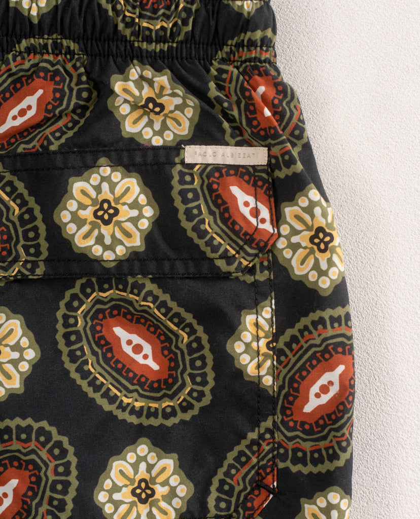 color black swimshorts for men paolo albizzati