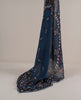 Bandana Cashmere Blend - Handmade Blue Paisley