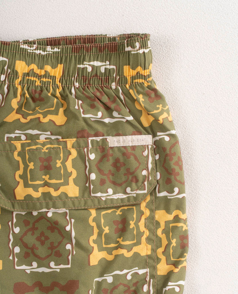 green swimshorts men paolo albizzati