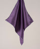 Pocket Square Silk Twill - Purple Dotted Print