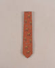 Hunting Scene Vintage Print Madder Silk Tie - Rust