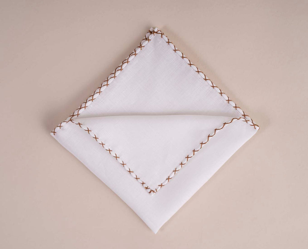 pochette lino ricamata uomo paolo albizzati