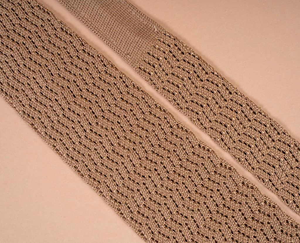 cravatta cammello maglia seta paolo albizzati 