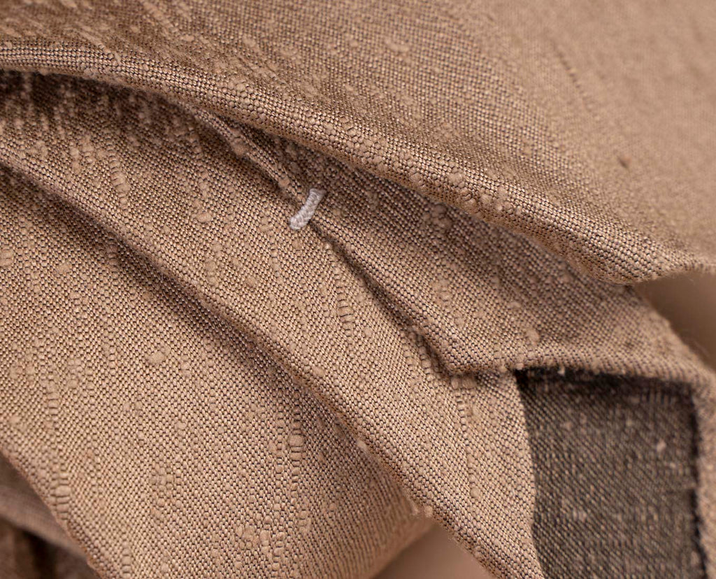 cravatta beige seta shantung paolo albizzati
