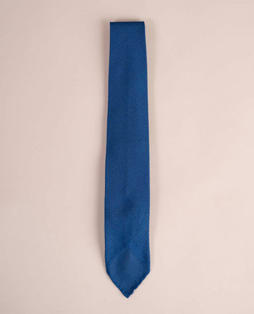 blue royal grenadine tie paolo albizzati