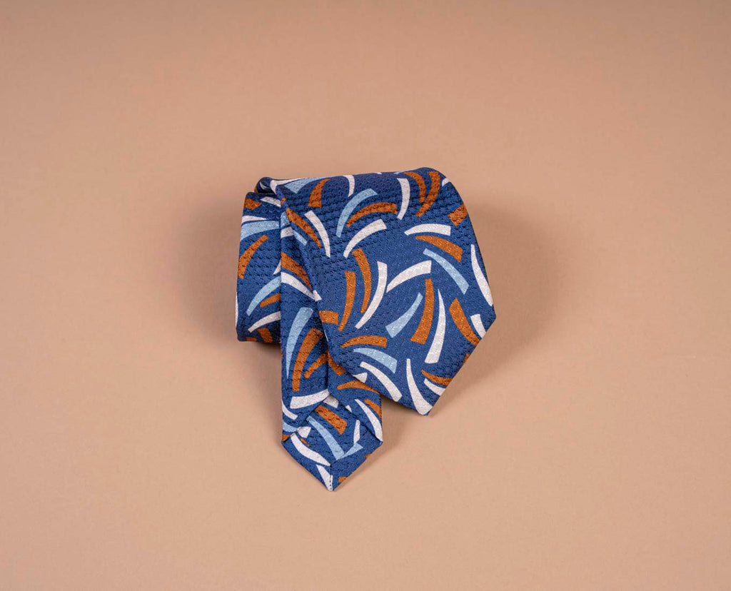 cravatta uomo stampa fantasia paolo albizzati 