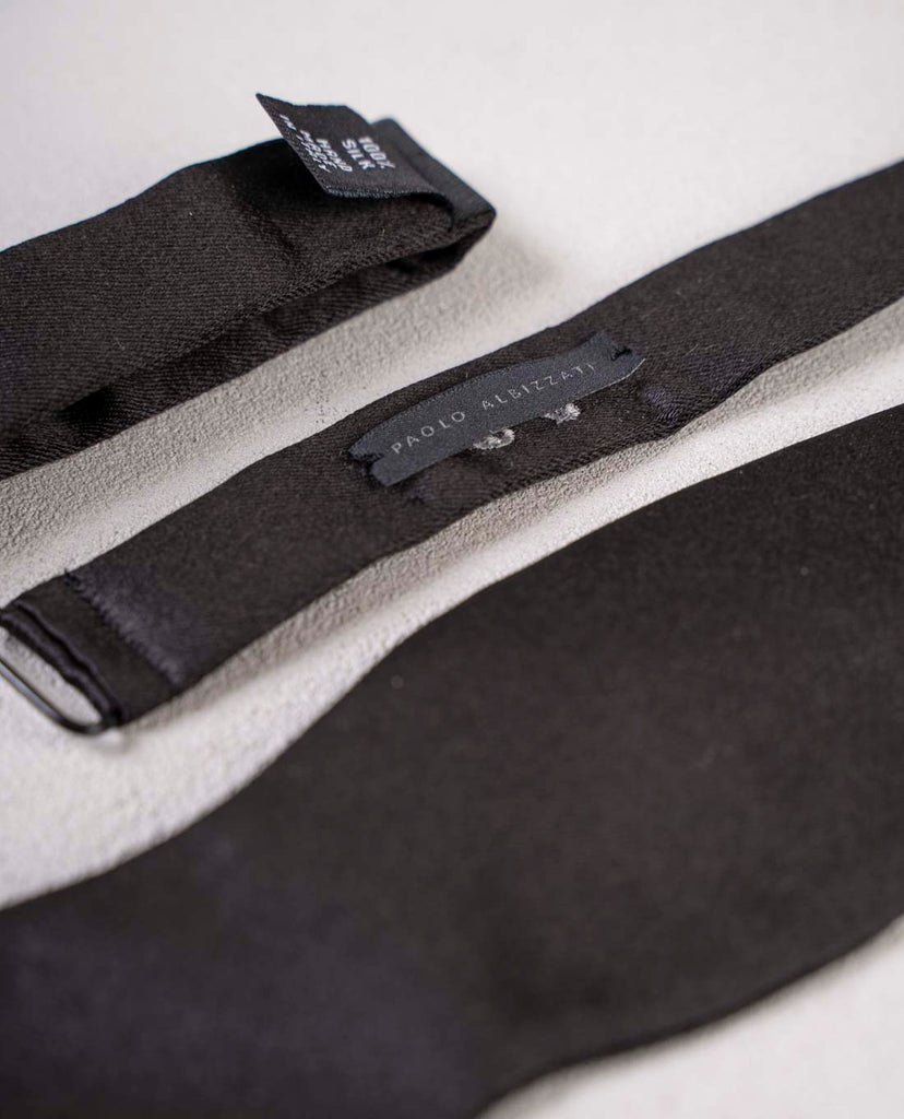 papillon aperto uomo seta paolo albizzati