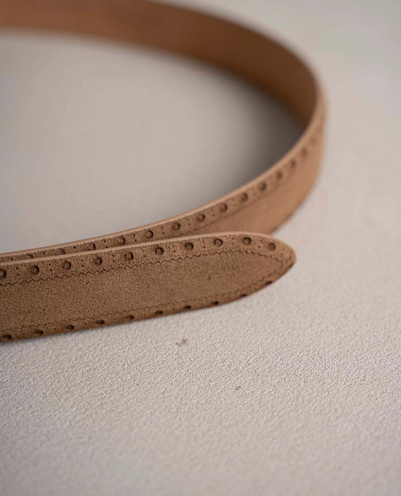 cintura marrone pelle uomo paolo albizzati