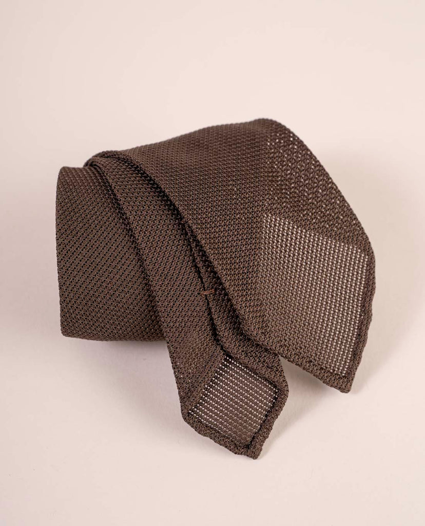 cravatta scura uomo grenadine paolo albizzati