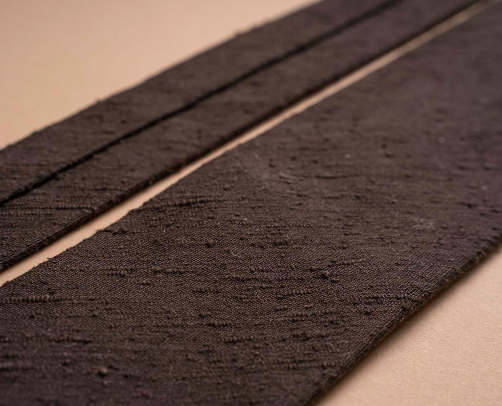 cravatta marrone uomo seta paolo albizzati 