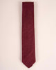 Shantung Silk Tie - Burgundy Solid