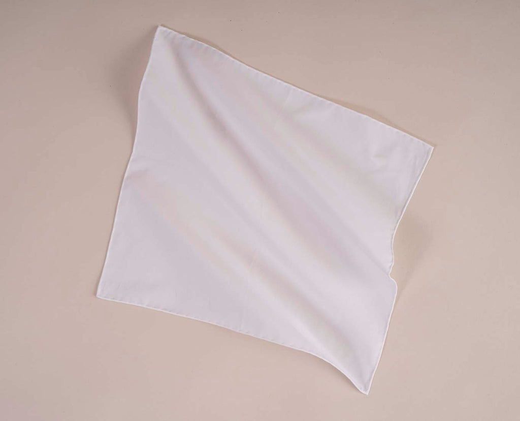 white classic cotton foulard paolo albizzati