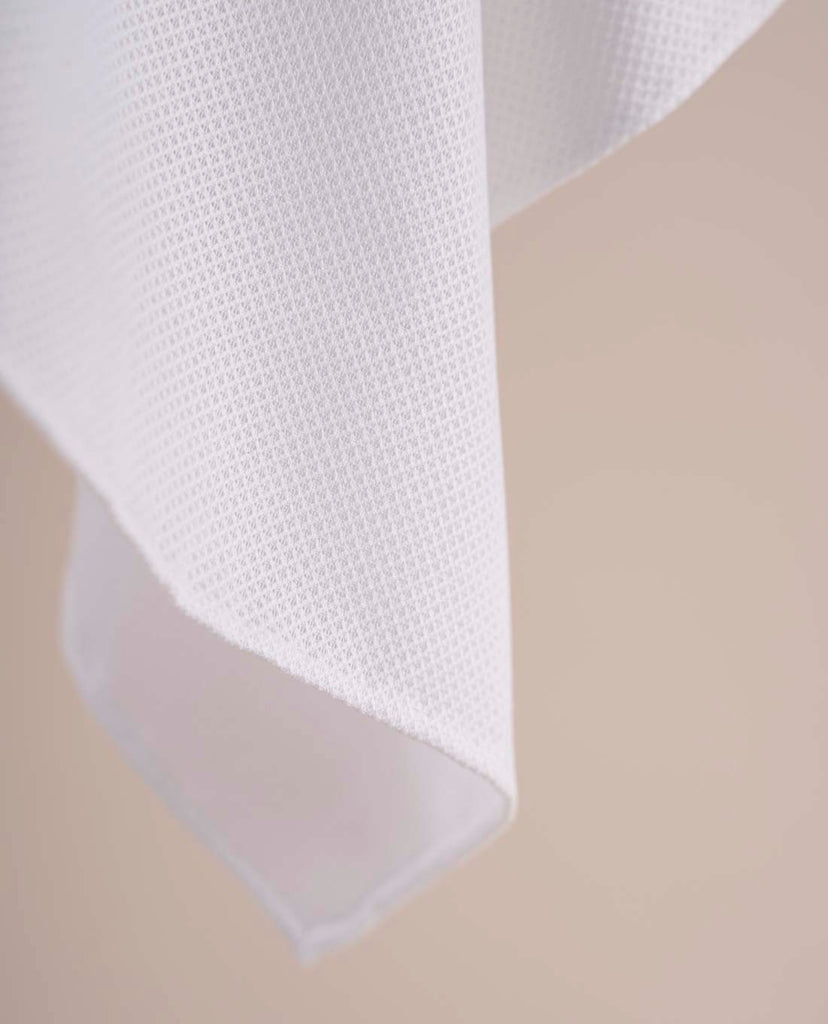 white grenadine cotton foulard paolo albizzati