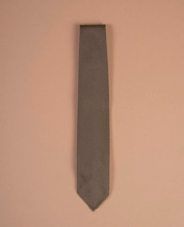 khaki green grenadine silk tie paolo albizzati 