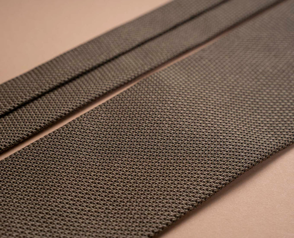 cravatta verde uomo garza seta paolo albizzati 