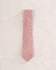 Twill Silk Tie-Pink and Blue Medallion Print