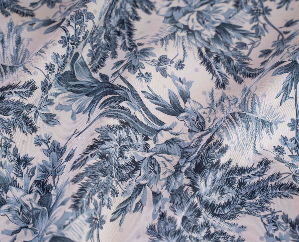 pochette blu floreale seta uomo paolo albizzati