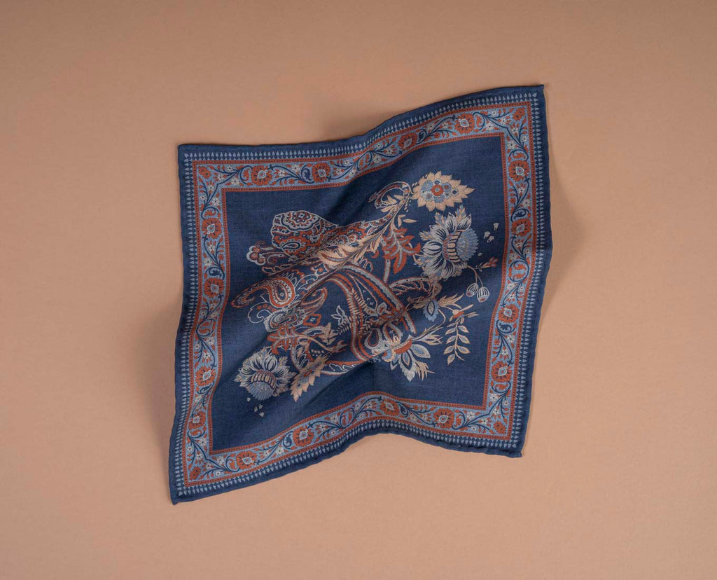 blueù reversible foulard paolo albizzati