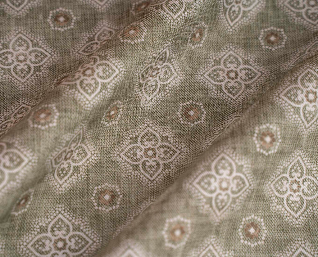 pochette verde medaglioni paolo albizzati