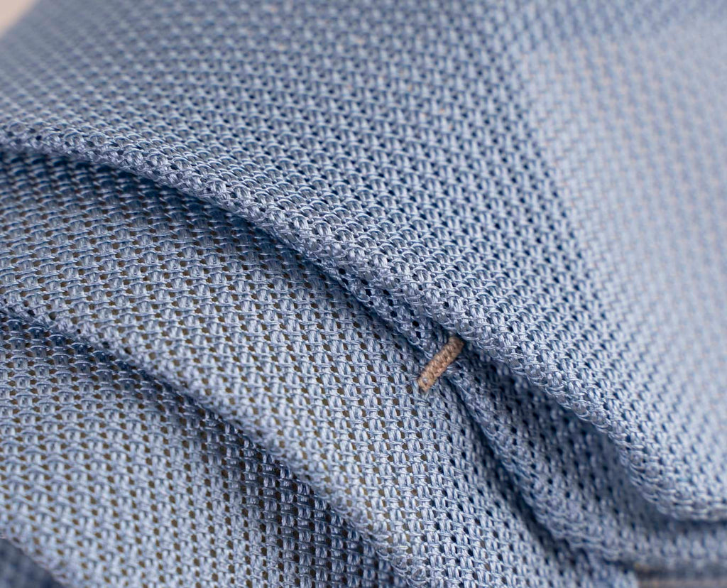 cravatta azzurra tinta unita paolo albizzati 