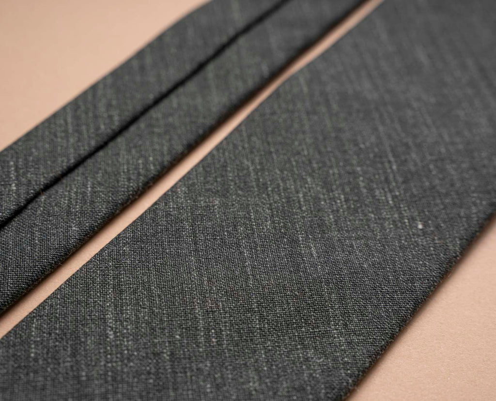 cravatta sfoderata verde uomo paolo albizzati