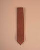 Lightweight Linen Tie - Rust