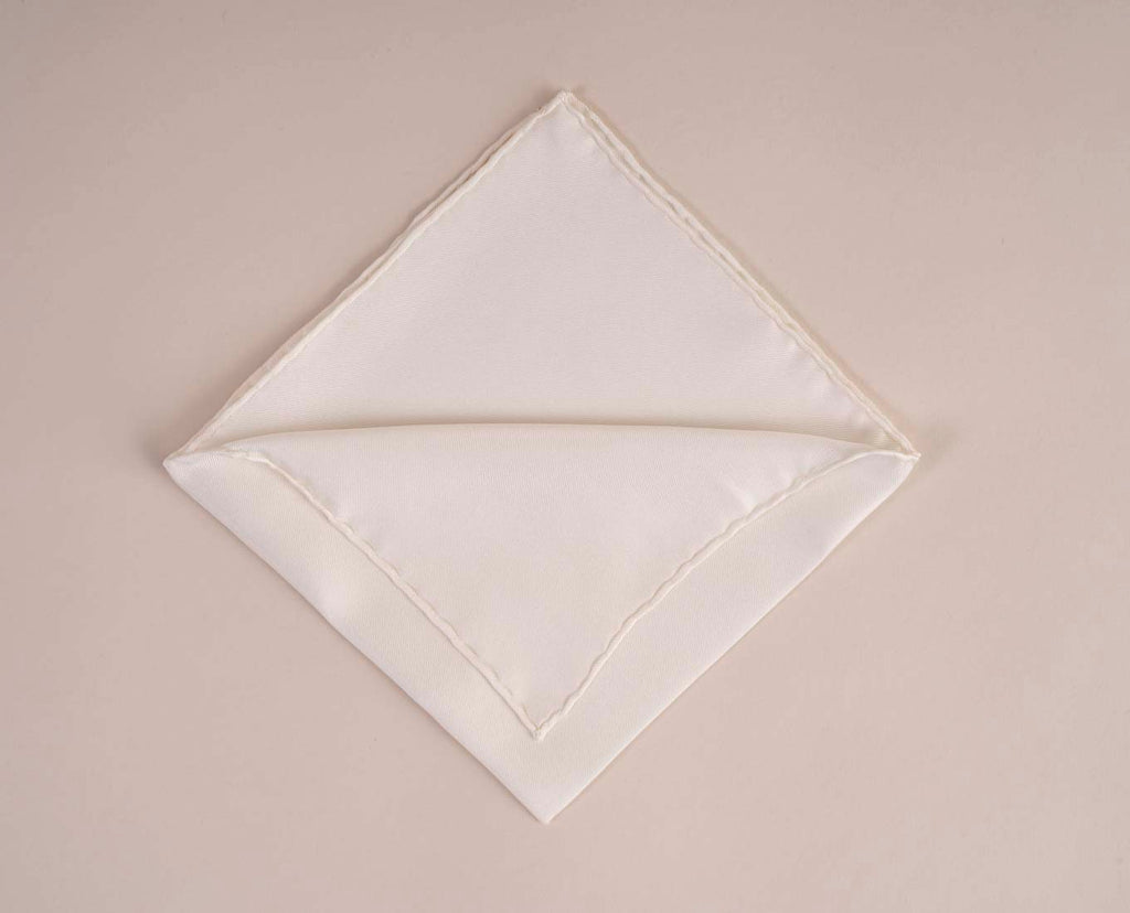 fazzoletto uomo crema seta paolo albizzati