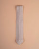 Pointed Knitted Silk Tie - Grey Solid