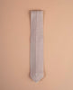 Pointed Knitted Silk Tie - Grey Solid