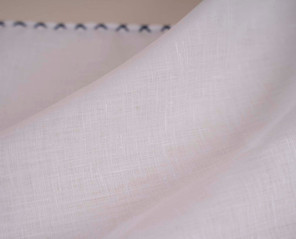 pochette lino ricami blu uomo paolo albizzati